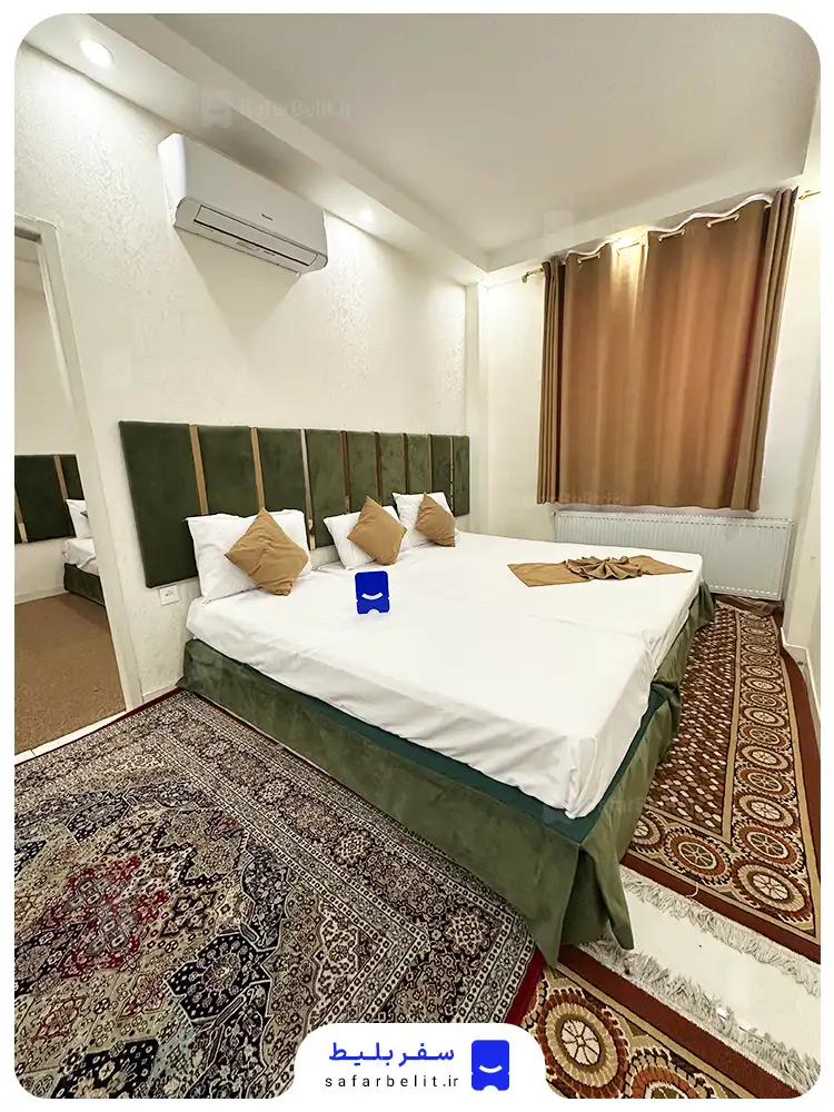 اتاق چهار تخته (همراه سه وعده غذایی)